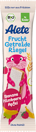 Fruchtriegel Banane-Apfel-Himbeere ab 3 Jahre, 25 g
