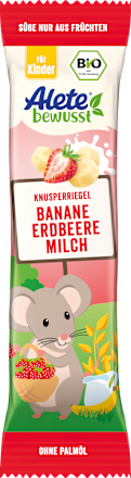 Fruchtriegel Banane-Erdbeer-Milch ab 3 Jahr, 25 g
