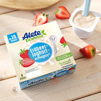 Joghurt und Erdbeere ab dem 10. Monat, (4x100g), 0,4 kg