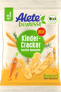 Kinderkekse Cracker Karotte-Rosmarin ab 1 Jahr, 30 g