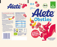 Kindersnack Obsties Erdbeere Banane Joghurt ab 3 Jahren, 20 g