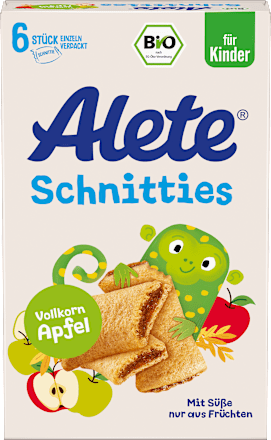 Kindersnack Schnitties Vollkorn Apfel (6x22 g), ab 3 Jahren, 132 g
