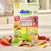 Kindersnack Schnitties Vollkorn Rote Früchte (6x22 g), ab 3 Jahren, 132 g