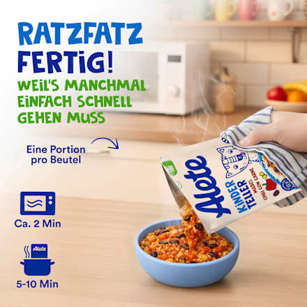 Kinderteller mildes Chili Con Carne ab 1 Jahr, 250 g