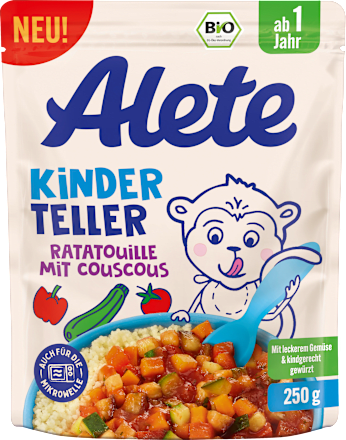 Kinderteller Ratatouille Couscous ab 1 Jahr, 250 g