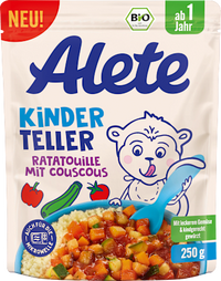 Kinderteller Ratatouille Couscous ab 1 Jahr, 250 g