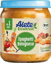 Menü Spaghetti Bolgnese ab 1 Jahr, 250 g