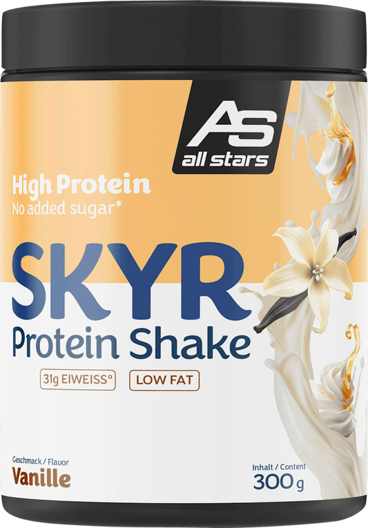 all stars Poudre de protéines, Skyr Protein Shake Vanille, 300 g