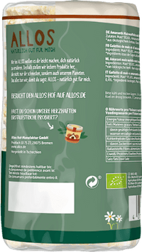 Amaranth Maiswaffeln Rosmarin & Meersalz, 115 g