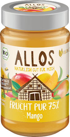 Fruchtaufstrich, Frucht Pur Mango 75% Frucht, 250 g