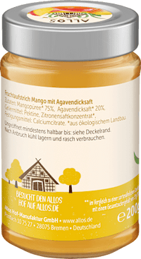 Fruchtaufstrich, Frucht Pur Mango 75% Frucht, 200 g