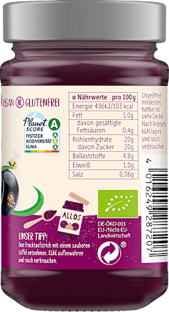 Fruchtaufstrich, Frucht Pur Pflaume 75% Frucht, 250 g