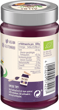 Fruchtaufstrich, Frucht Pur Pflaume 75% Frucht, 200 g