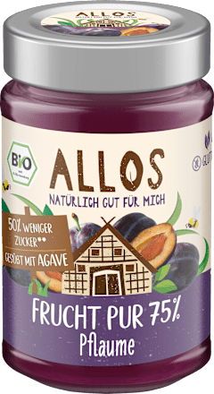 Fruchtaufstrich, Frucht Pur Pflaume 75% Frucht, 200 g