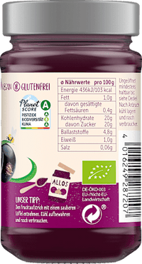 Fruchtaufstrich, Frucht Pur Pflaume 75% Frucht, 250 g