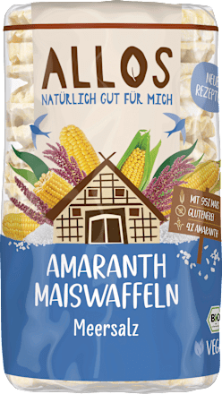 Maiswaffeln Amaranth Meersalz, 115 g