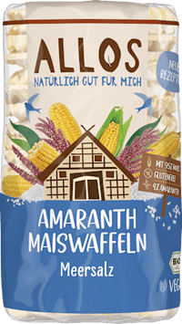 Maiswaffeln Amaranth Meersalz, 115 g