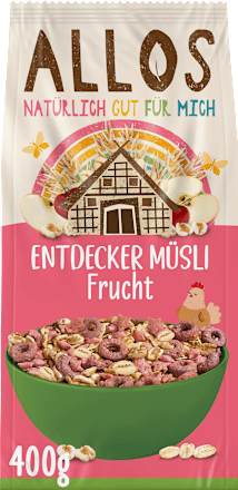 Müsli, Entdecker Frucht, 400 g ALLOS