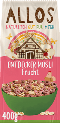 Müsli, Entdecker Frucht, 400 g ALLOS