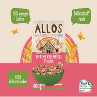 Müsli, Entdecker Frucht, 400 g ALLOS
