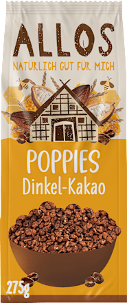 Müsli, Poppies Dinkel-Kakao, 275 g