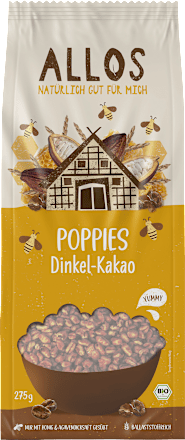 Müsli, Poppies Dinkel-Kakao, 275 g