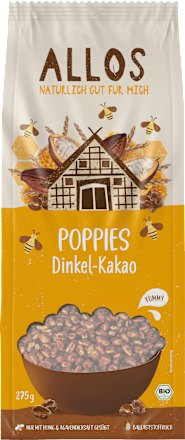 Müsli, Poppies Dinkel-Kakao, 275 g