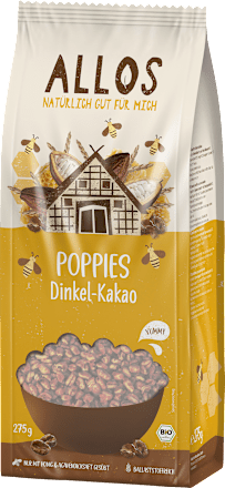 Müsli, Poppies Dinkel-Kakao, 275 g