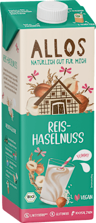 Pflanzendrink, Reis-Haselnuss Natur, 1 l