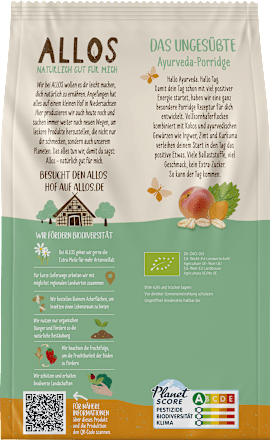 Pap, ongezoet Ayurveda, 450 g