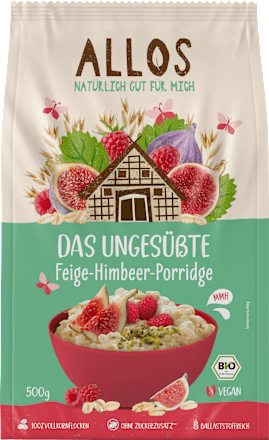 Pap, vijg en framboos, 500 g