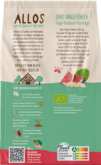Pap, vijg en framboos, 500 g