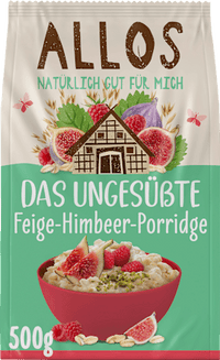 Pap, vijg en framboos, 500 g
