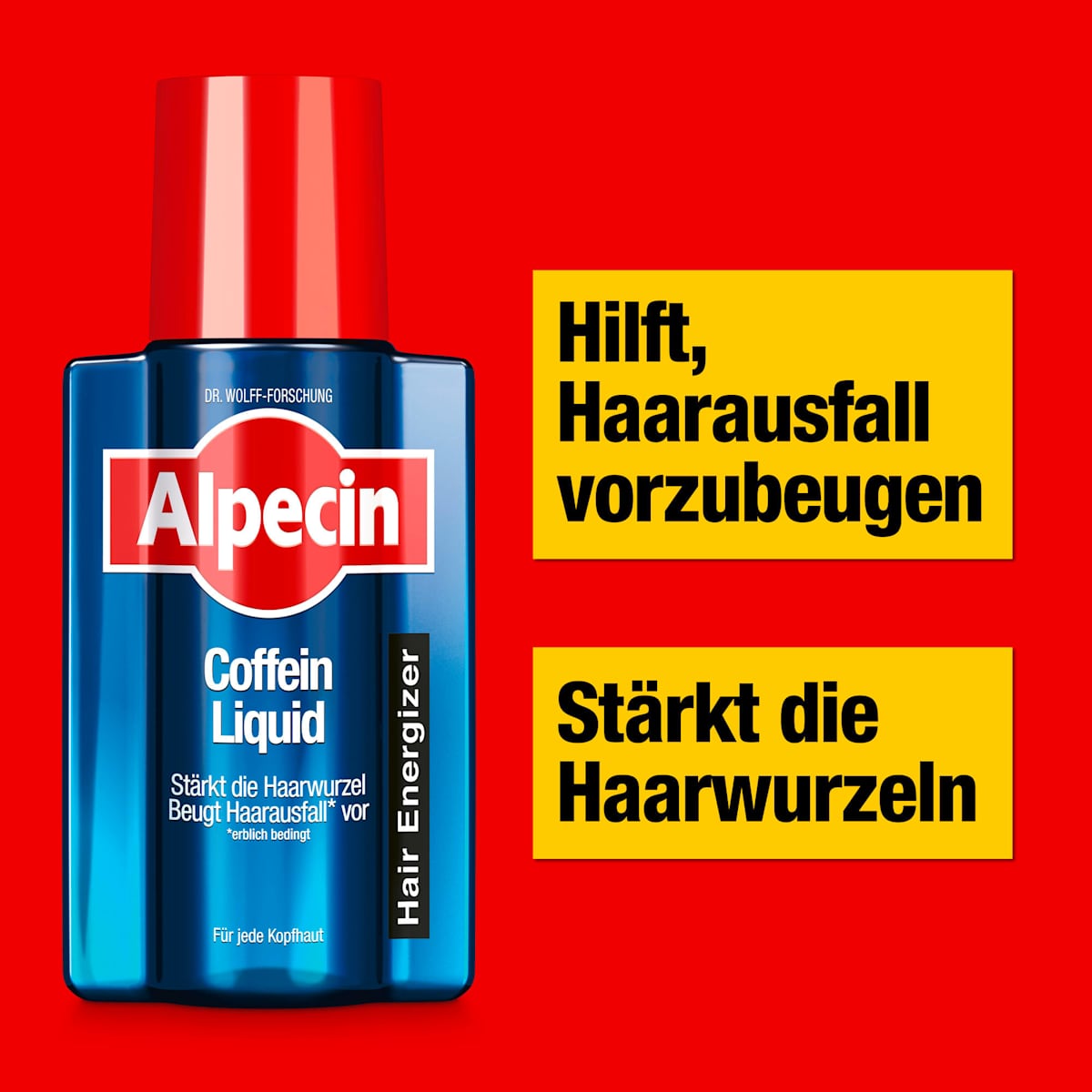 Alpecin Haarwasser Coffein Liquid, 200 ml