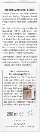 Haarwasser Medicinal Forte Intensiv, 200 ml