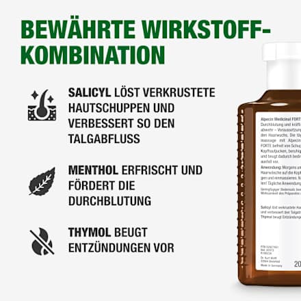 Haarwasser Medicinal Forte Intensiv, 200 ml