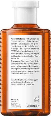 Haarwasser Medicinal Forte Intensiv, 200 ml