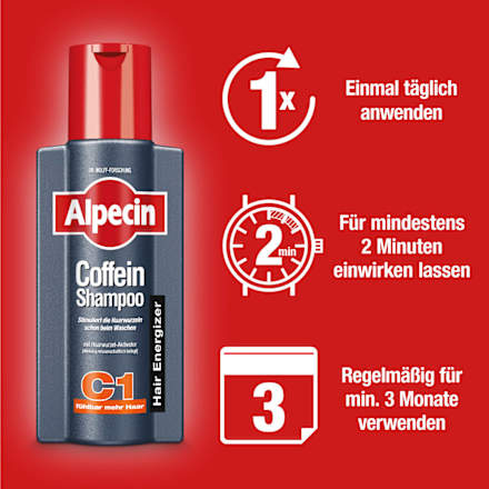 Shampoo Coffein C1, 250 ml