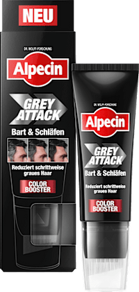 Shampoo Grey Attack Baard &amp; Tempel Kleurversterker, 50 ml