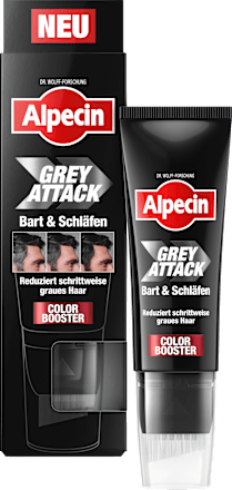 Shampoo Grey Attack Baard & Tempel Kleurversterker, 50 ml