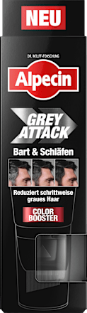 Shampoo Grey Attack Baard &amp; Tempel Kleurversterker, 50 ml