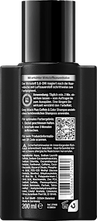 Shampoo Grey Attack XStrong, 200 ml