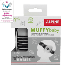 Gehörschutz Muffy Baby schwarz, 1 St