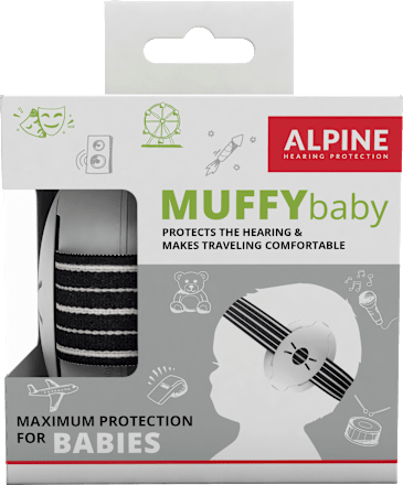 Gehörschutz Muffy Baby schwarz, 1 St