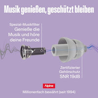 Ohrstöpsel Party Plug 3 Größen (3 Paar), 6 St