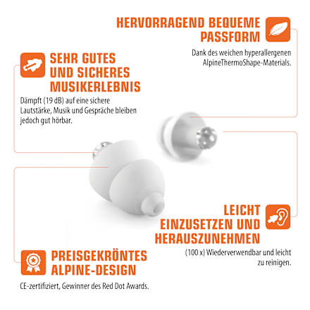 Oordopjes Party Plug, 2 stuks