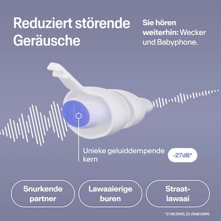 Ohrstöpsel Sleep Deep Größe L, 2 St