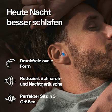 Ohrstöpsel Sleep Deep Größe M, 2 St