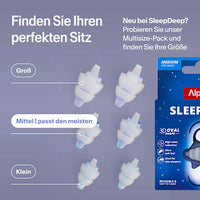 Ohrstöpsel Sleep Deep Größe M, 2 St