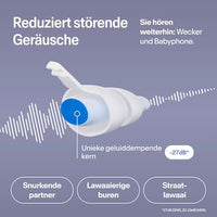 Ohrstöpsel Sleep Deep Multisize (3 Paar), 6 St